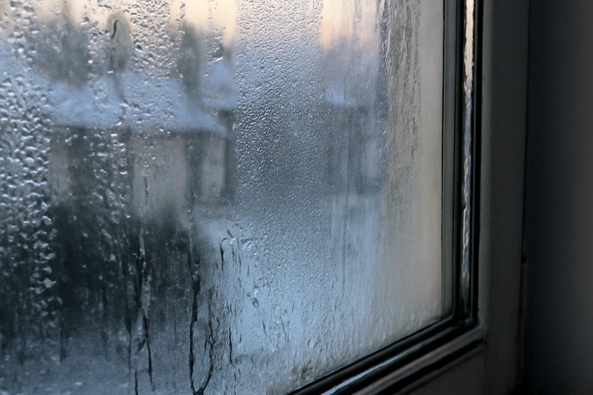 Condensation hiver vitrage